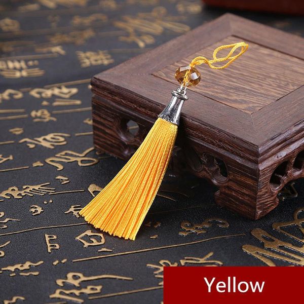 

10pc mini colorful crystal tassel fringe diy home textile curtain garment sewing accessories key hooks fringe trim craft tassels h qylwbo