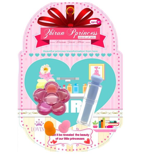 

child non toxic kid make up pallet toy girl play set
