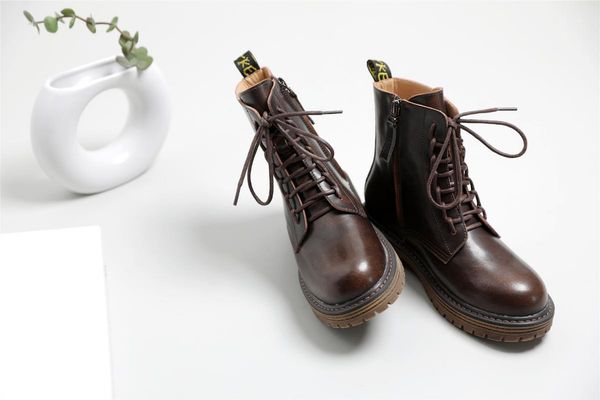 

cool street boots 2020 new british sales personality trend ins style1, Black