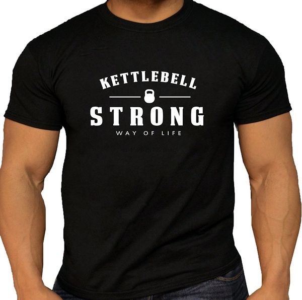 

quality men strong way of life kettlebell t shirt. lifting gymer fashion casual print t shirt sport hooded sweatshirt hoodie