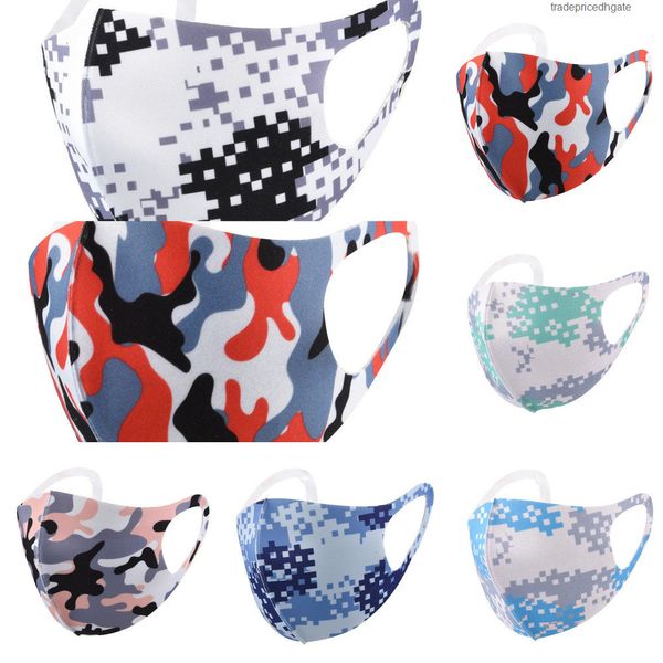 

masks wind anti-dust leopard mouth face camouflage mask washable breathable outdoor cyling k2j4 6v53