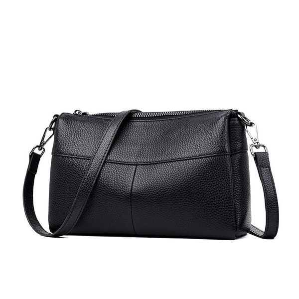 

luxury handbags genuine leather crossbody bags for women female messenger shoulder bag lady small square flap bag bolsa feminina