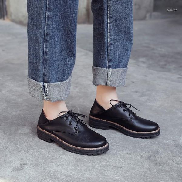 

big size 11 12 platform heels women shoes woman pumps ladies round-headed retro single-shoe woman1, Black