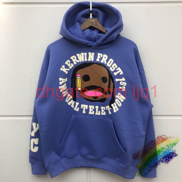 

3d printing hoodie hooded men women cotton pullovers blue, Black