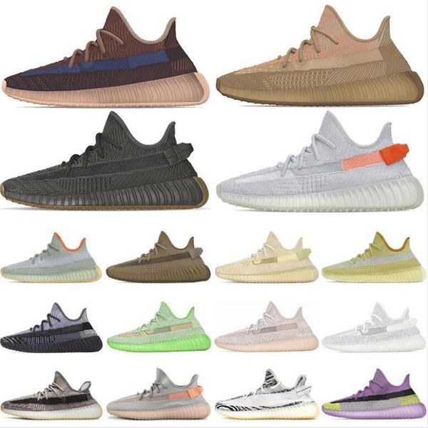 

kanye west designer shoes yecheil reflectine black static yeshaya clay gid glow hyperspace mens womens running sneakers sesame zebra trainer