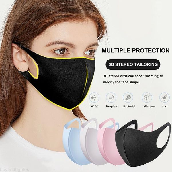 

clearance sponge dustproof pm2.5 half face mouth mask washable reusable mouth muffle respirator for kids fast shipping