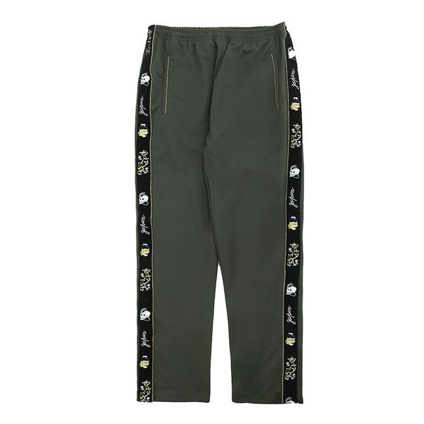 

2021 new novelty luxury embroidery army green kapital skull tiger comfortable classic paisley 4 white casual pants sweatpants #n401 9j5b, Black