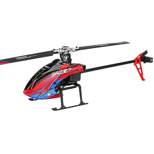 

drones wltoys xk k130 2.4g 6ch brushless 3d6g system flybarless rc helicopter bnf compatible with futaba s-fhss