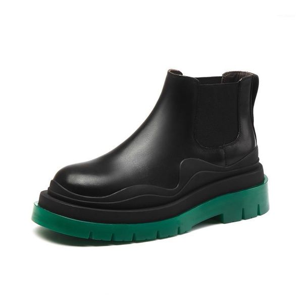 

prova perfetto 2020 winter street style show woman boots green bottom popular knight boots winter breathable botas mujer riding1, Black