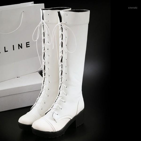 

boots 2021 sale botas mujer shoes women fashion motocicleta mulheres outono inverno de couro femininas 15-61, Black