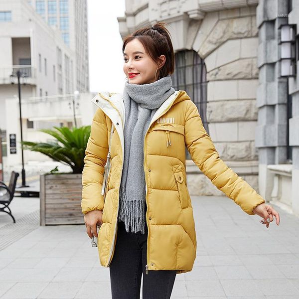 

buy jacket women in culture morally hooded women's cotton long thickness women's washed coat1, Black