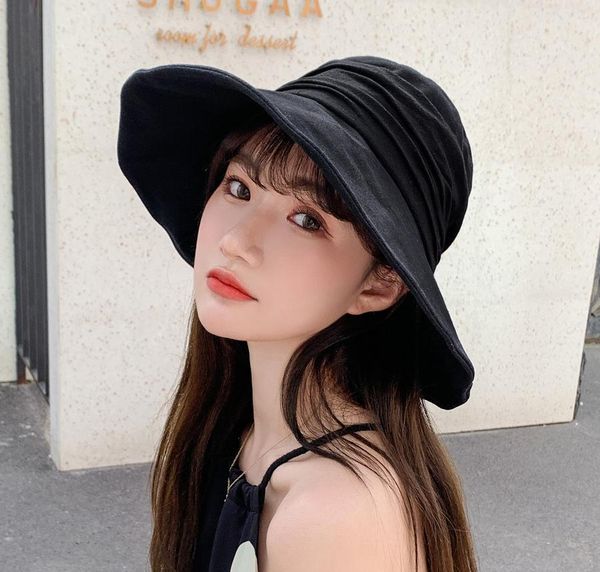 

cokk hat женщины лето bucket hat женский solid cap fisherman с bow складной вс hat корейский suncreen повседневный sunhat gorro chapeu кпт j, Blue;gray