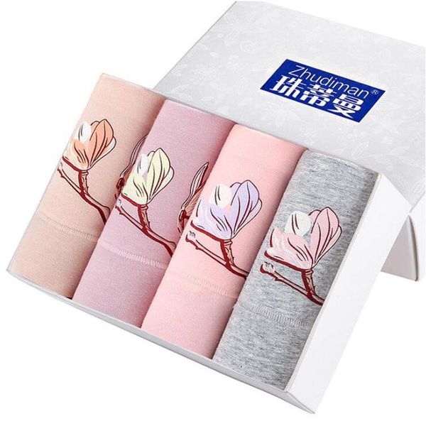 

3pcs/lot women's underwear cotton printed panties high waist abdomen hiplift brife cotton postpartum abdomenunderwear, Black;pink