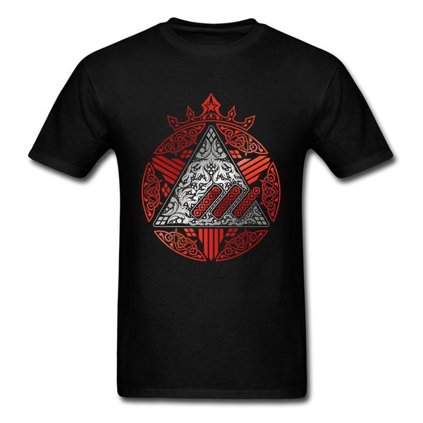 

sport new sigil t shirt mens tshirts fitness tight t-shirt geometric graphic tees cotton clothes black vintage streetwear
