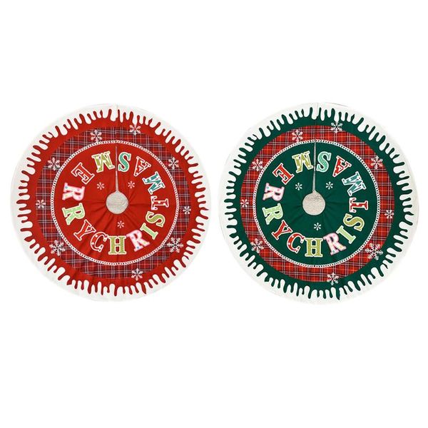 

87cm christmas tree skirt cloth carpet new year xmas decorations party door mat christmas decorations for home floor mat