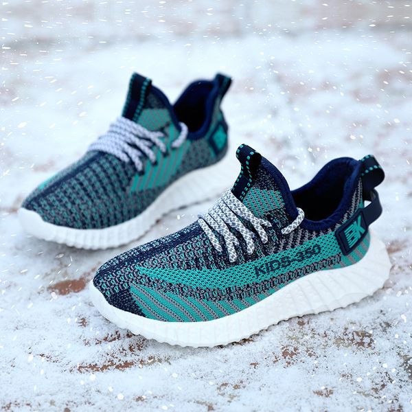 

boys spring autumn fashion children casual sneakers girls light breathable running brand sport shoes child shelle sneaker, Black;red