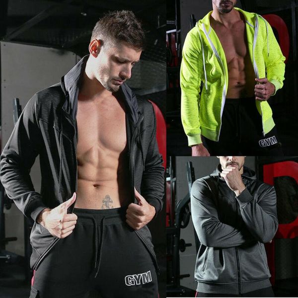 

men's jackets mens fashion winter hoodie warm hooded sweatshirt sweater coat jacket outwear us, Black;brown