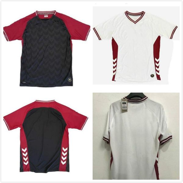 

19 20 albacete balompiÃ© soccer jerseys balompie 2019 2020 home white bela azamoum balompie rey manaj roman zozulia maillot football shirt, Black;yellow