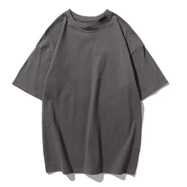 

2022 new designer tide t shirts chest letter laminated print short sleeve high street loose oversize casual t-shirt 100% pure cotton for me, White;black