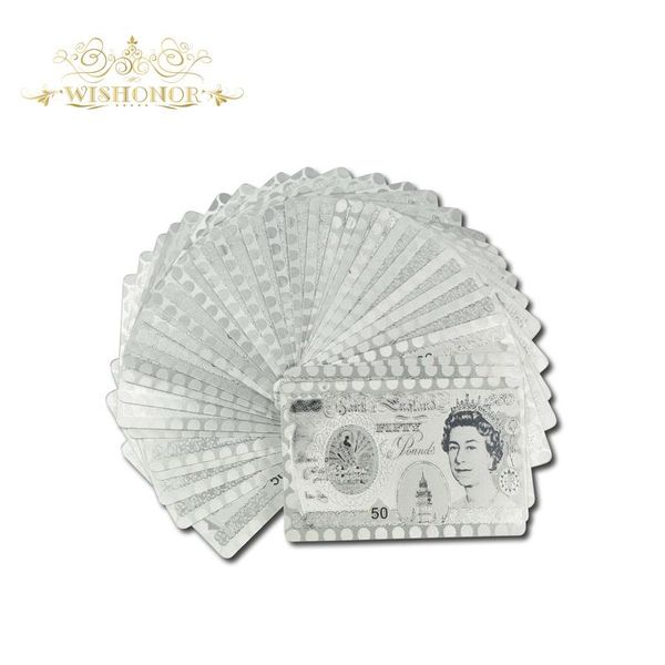 

2017 новые продукты шестиколодный silver игра в карты англии 50 фунты стиль пластиковые карты playing бесплатная доставка sqcnsd pingtoy