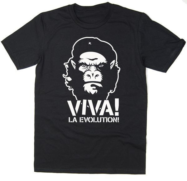 

2019 funny o neck t shirt viva la evolution - funny t-shirt - darwin summer tee shirt sport hooded sweatshirt hoodie