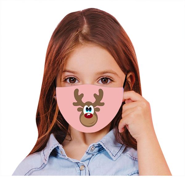 

kids children masks new cute christmas adjustable anti-pollution washable mask making it soft and comfortable to your face