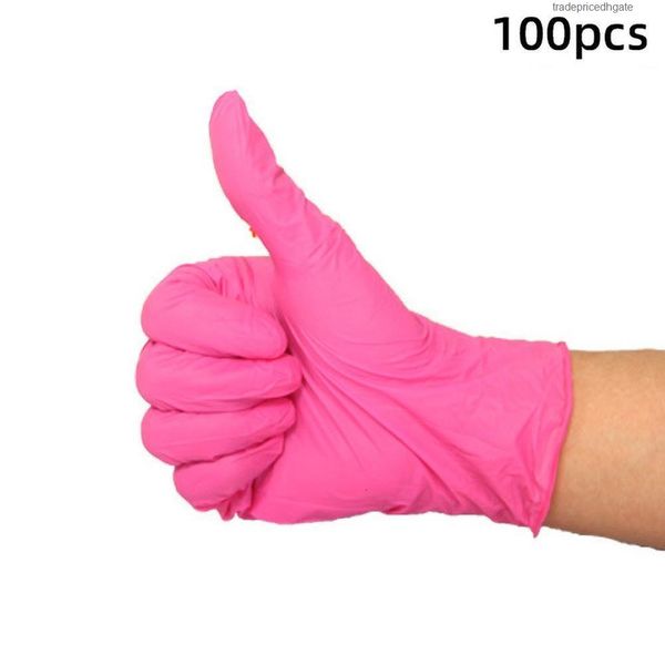 

disposable car anti-oil nitrile repair 100pcs working hand universal kitchen/dishwashing/work/garden gloves 3alq3