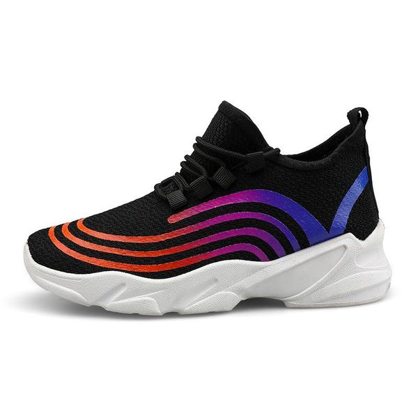 

new women shoes flats fashion casual ladies shoes woman lace-up mesh breathable female sneakers, Black