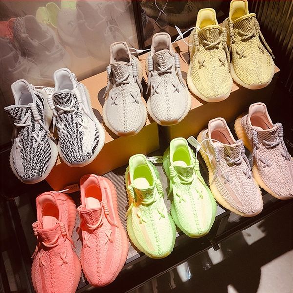

coconut man 35 men's and women's really popular v2 star all white angel 3m reflective 700 couple sports are breathable shoes store, Black