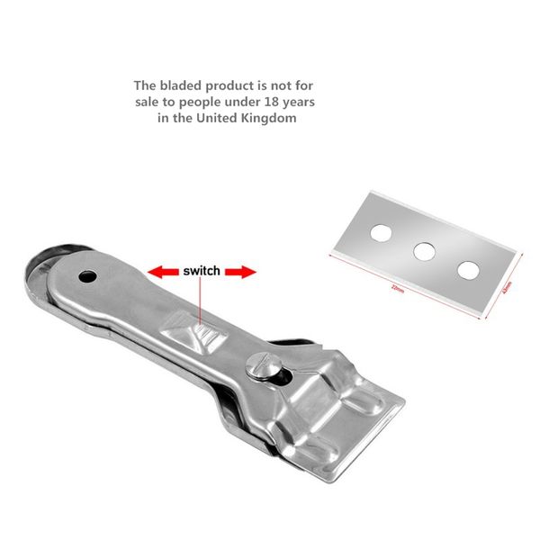 

stainless steel erasing knifes floor tile glass cleaning tool durable with blade comfortable woman man kitchen supplies scraper 3 68ga k2