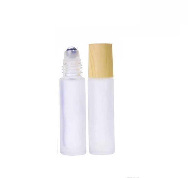 

10ml amber blue clear frosted glass roll on bottle essential oil perfume bottle travel dispenser bottle steel rolle sqcxss ppshop01