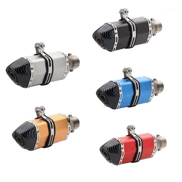 

universal motorcycle atv small hexagon slip-on exhaust muffler pipe1