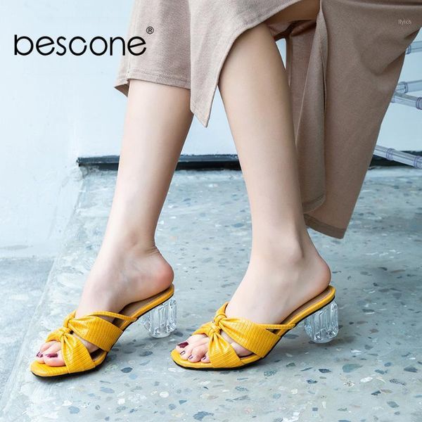 

slippers bescone women's fashion elegant outside handmade ladies slipper strange style heel pleated decoration shoe women bo6641, Black