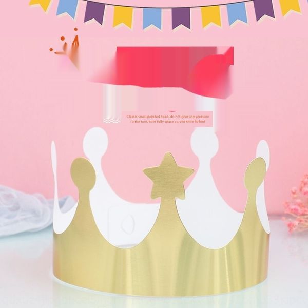 

корона взрослой детской торт творческой партия бумага шляпа позолота торт hat pjzcq