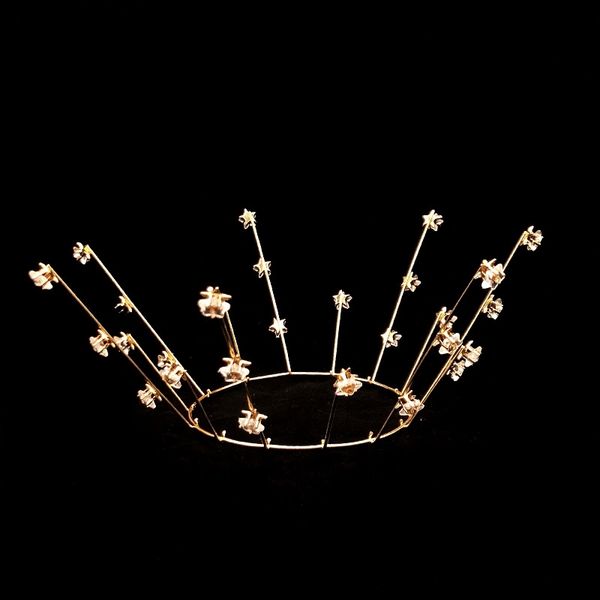 

igwpt lace headdress crystal decoration tiktok cake pearl crown decoration baking baby bride queen baked headdress lace baroque rihfe
