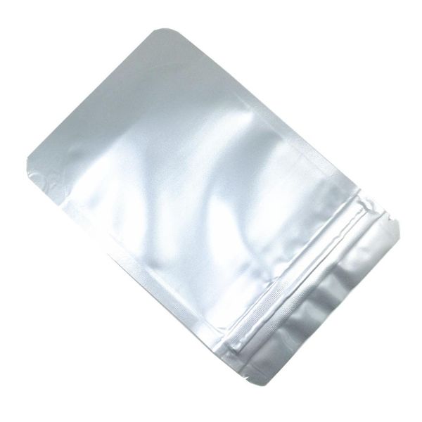 

200 шт. лот алюминиевая фольга круглая окна zip lock stand up упаковочная сумка mylar reazealable молния doypack teak beans хранение пакета