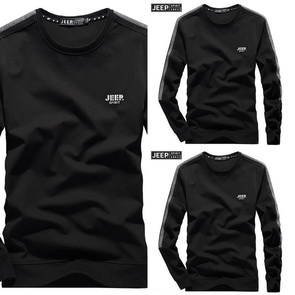 

mved2 rsc93945#2020 spring trend new simple casual neck round versatile loose men's simple spring trend new rsc93945#2020 casual versat, Black