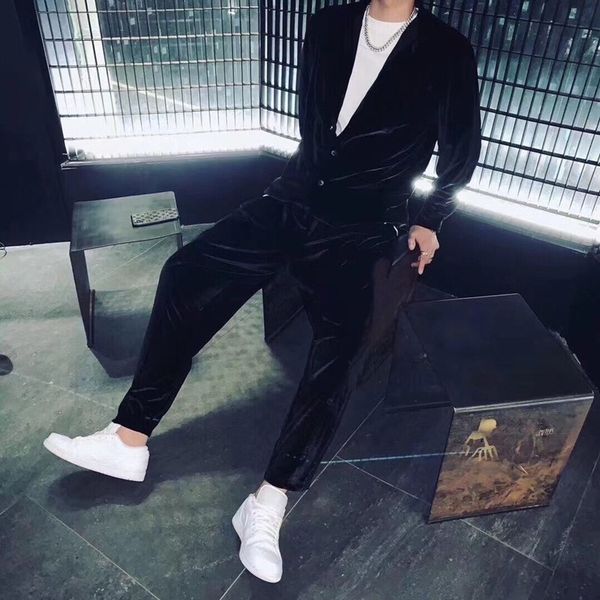 

luxury designer mens tracksuit sweatsuits velour pocket running casual man designers clothes 2020 men outfits