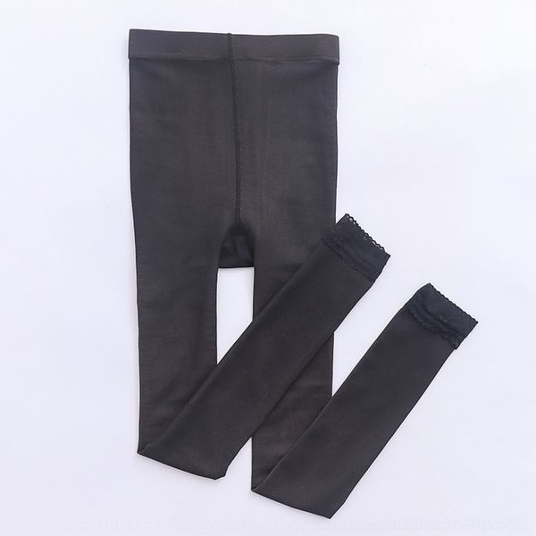 

ihtup autumn gray li skin ankle-length lace socks spring and stewardess thin pants fake lace pantyhose transparent meat base pantyhose trans, Black