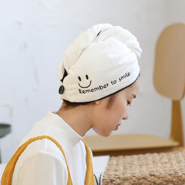 

fast drying salon towel hat microfibre quick dry turban super absorbent cap magic hair for quick-drying bath shower pool wrap