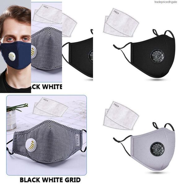

reusable 100pcs adjusable designer masks face cotton pm2.5 protective 2pcs 5layers f jph0 z4th
