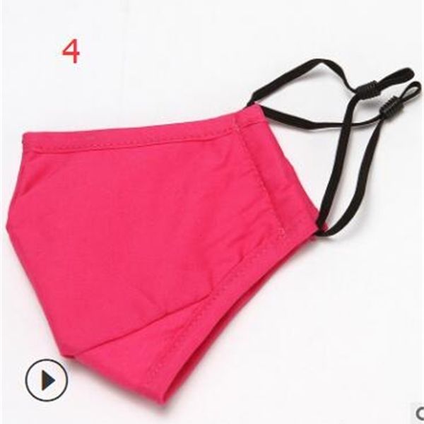

solid color masks dust proof washable reusable recycling simple fashion decent cotton face mask by dhl 5amlqz
