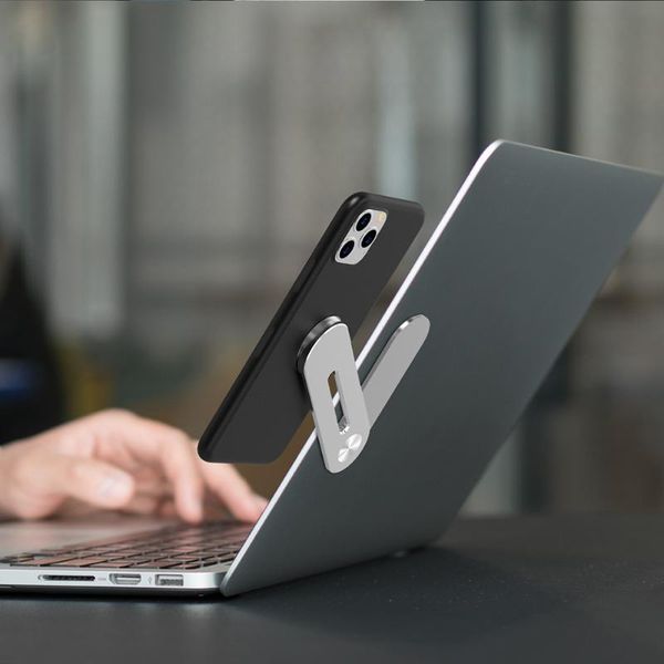 

buzzlee multifunctional lapmonitor display clip adjustable phone magnetic stand aluminum alloy holder