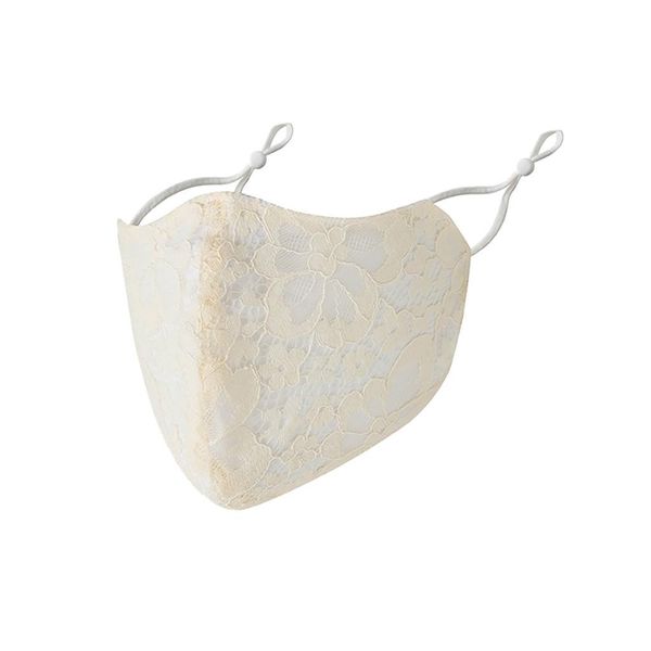 

adjustable cotton gloves fashion lace mask printed women reusable washable bandana mittens designer mouth cover decoration sqclhu, Black