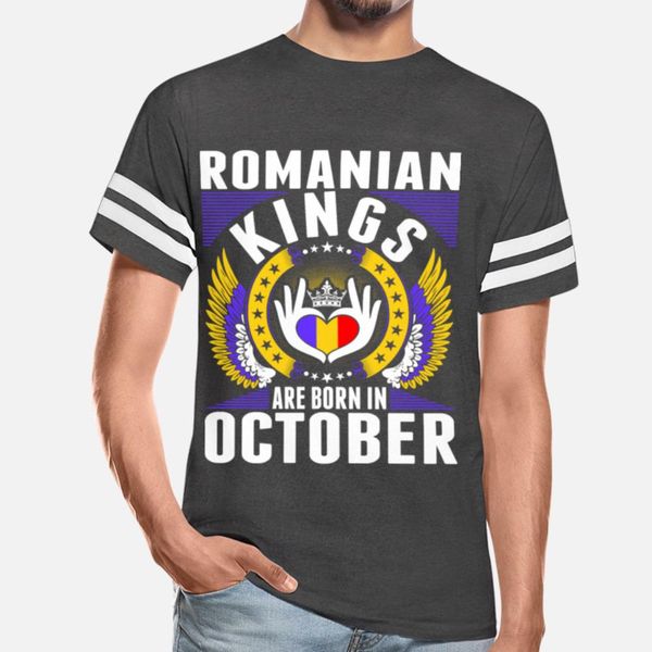 

romanian kings are born in october t shirt fit retro sportswear tracksuit hoodie sweatshirt