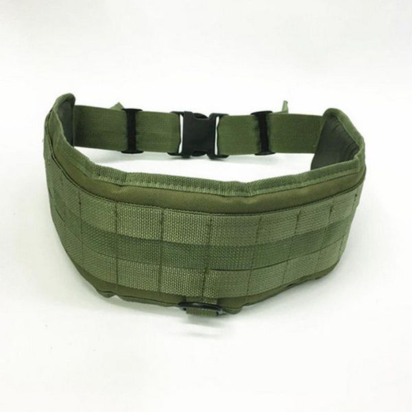 

waist support adjustable canvas outdoor tactical ultra-wide combat waistband belt girdle for sports hunting1, Black;gray