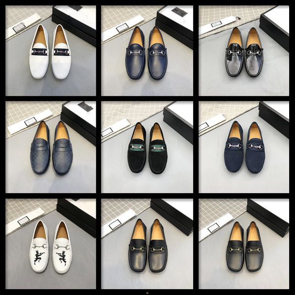 

men loafers man moccasins slip on flats casual leather shoes breathable mocassin homme luxury brands british driving shoes black