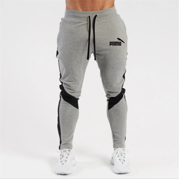 

mens joggers casual pants loose men sportswear tracksuit bottoms fashion sweatpants trousers gyms jogger track pants 3xl, Black;blue