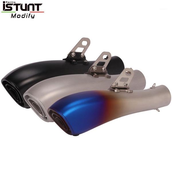 

universal 60mm modified motorcycle exhaust pipe gp db killer escape slip on muffler for yzf r1 r3 r6 cbr500 z800 xj6 mt07 cb4001