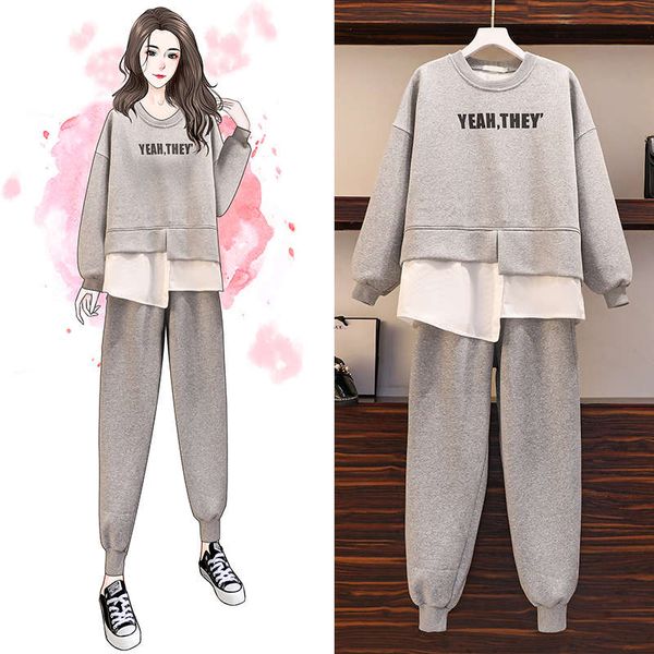 

2sf4blarge women's clothing autumn and winter 2020 new foreign style age reduction sweater, Black